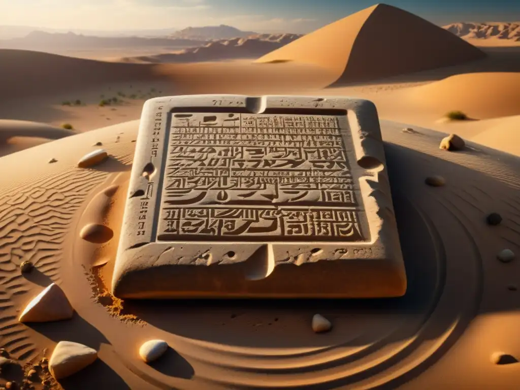 Inscripciones cuneiformes en tableta de arcilla: misterio ancestral Desciframiento de escritura cuneiforme en rutas arqueológicas