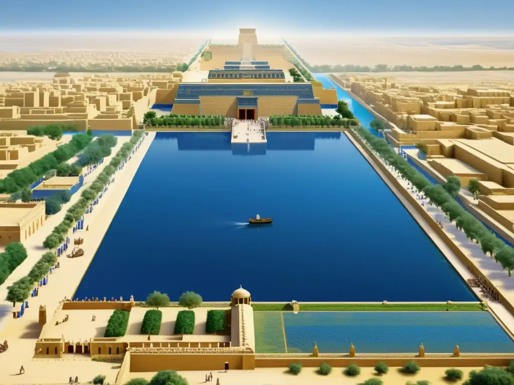 Babilonia en su esplendor: Jardines Colgantes, Puerta de Ishtar y bulliciosa vida en la antigua ciudad bajo el reinado de Nabucodonosor II La majestuosidad de Babilonia durante el reinado de Nabucodonosor II Babilonia exploraciones