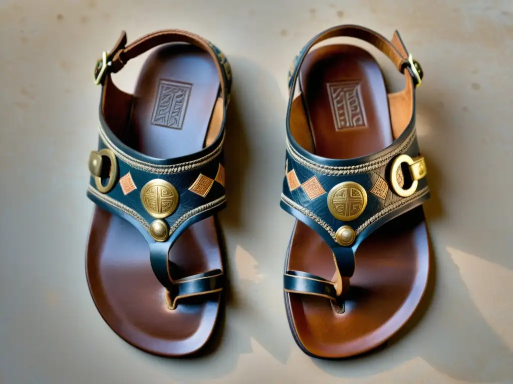 Sandalias de cuero mesopotámicas: arte ancestral en calzado Sandalias de cuero de Mesopotamia: arte y evolución del calzado en Mesopotamia